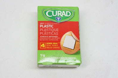 Medline NON25501 Curad Plastic Bandages 7/8inch - Box of 100